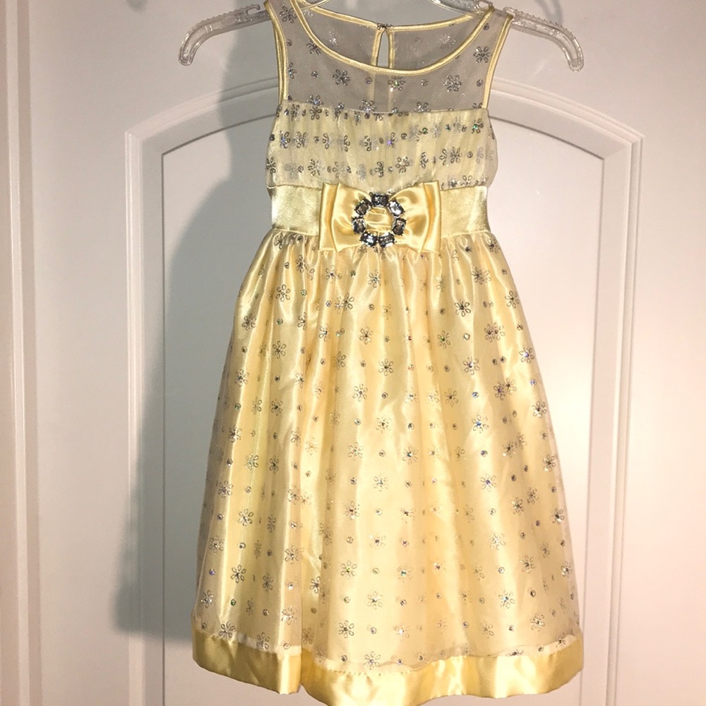 Yellow Pageant LOVE by Special Occasion Dress